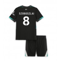 Liverpool Dominik Szoboszlai #8 Replika babykläder Bortaställ Barn 2024-25 Kortärmad (+ korta byxor)